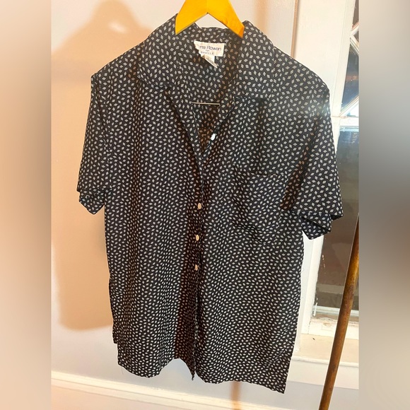 Vintage Short Sleeve Blouse - Picture 1 of 4
